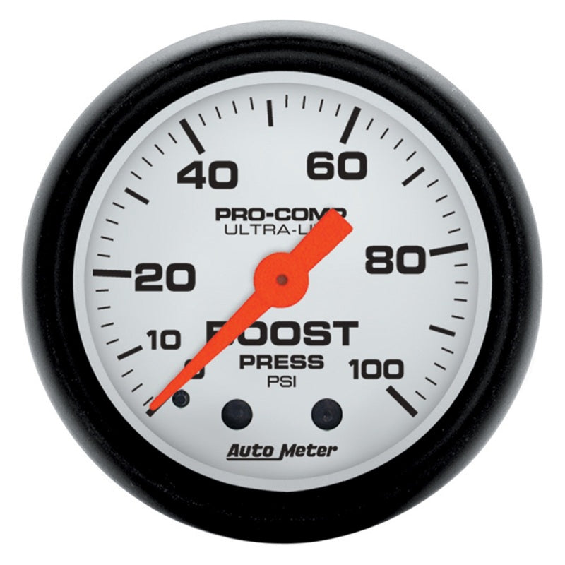 AutoMeter 5706 Phantom 2-1/16in 100psi Mechanical Boost Gauge