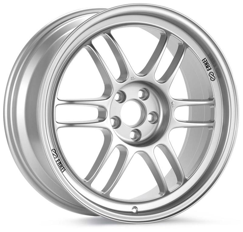 Enkei RPF1 18x7.5 5x112 48mm Offset 73mm Bore Silver Wheel