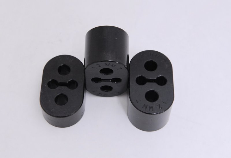 Kartboy 15-19 Volkswagen GTI Thick Exhaust Hanger - 12mm - Black KB-V-MQB-311 - Fits Audi