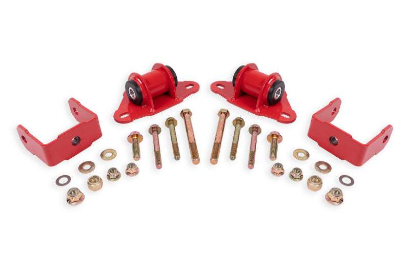 BMR 2014-2019 Chevrolet Corvette Transmission/Differential Mount - Red