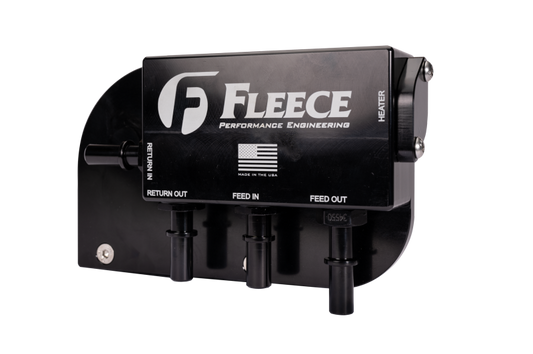 Fleece Performance FPE-FMC-UBFA-1724 for 17-26 Ford F250-550 Powerstroke Under Bed Fuel Filter Assembly