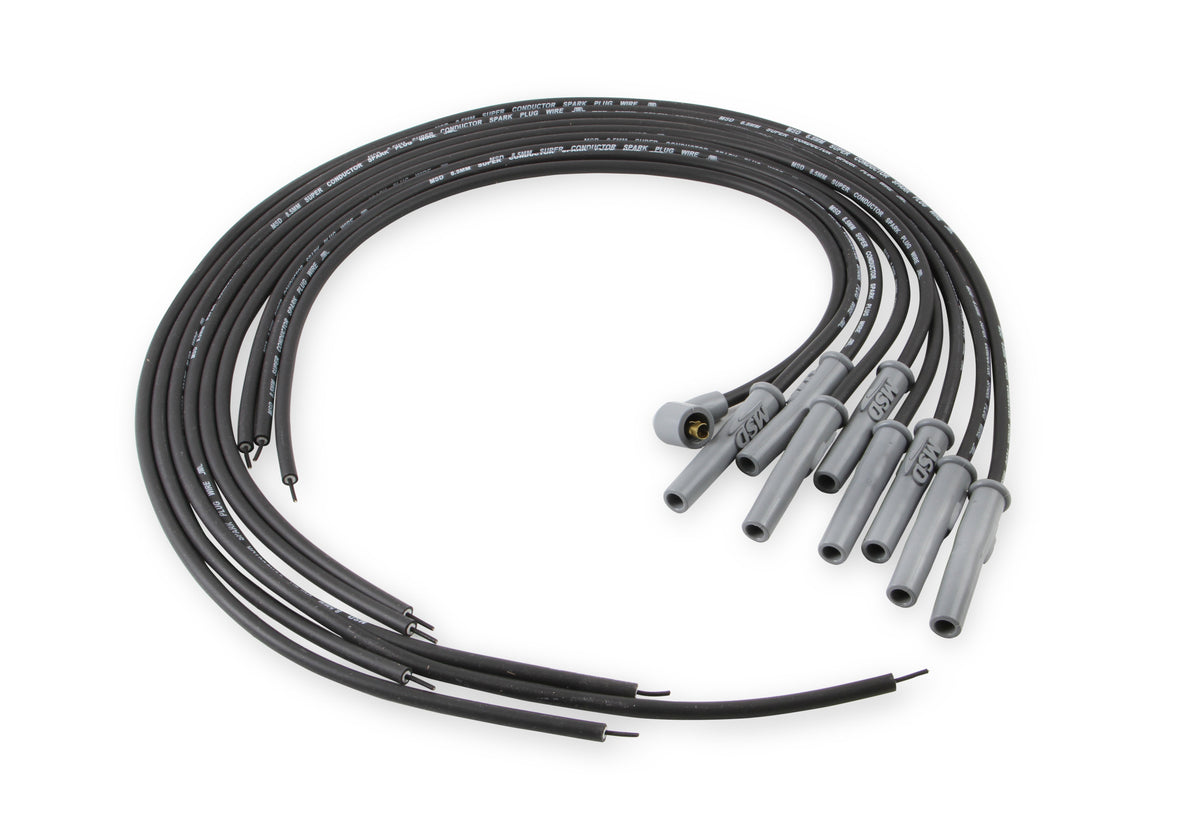 MSD 31193 Black, 8.5mm Super Conductor 8-Cylinder Multi-Angle, Universal