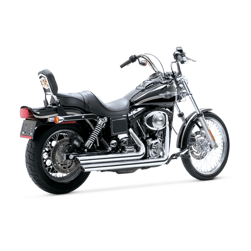 Vance & Hines 17341 Big Shots PCX Exhaust Chrome for 2018-2024 Harley-Davidson Softail