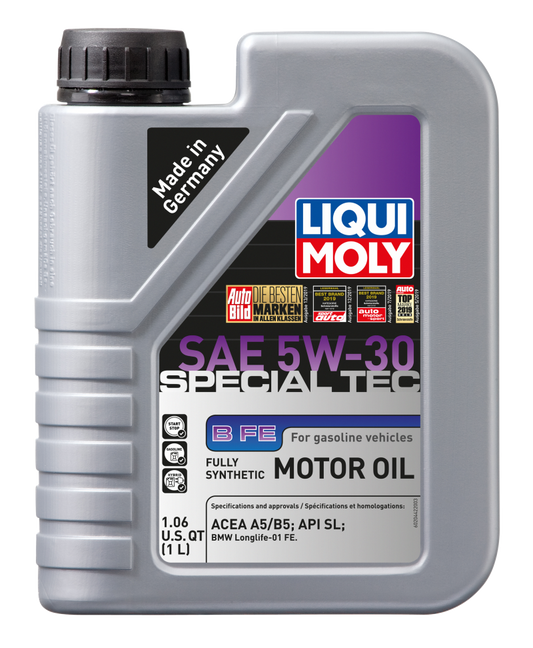 LIQUI MOLY 1L Special Tec B FE Motor Oil SAE 5W-30 (20442) - Pack of 6
