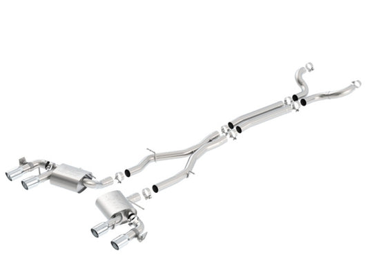 Borla 140727 2017+ Chevy Camaro ZL1 6.2 ATAK Catback Exhaust w/ Dual Split Rear Exit - #140727