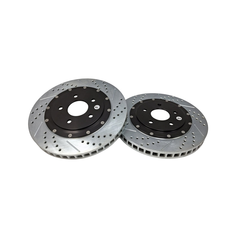 Baer Brakes 04-09 Cadillac XLR Eradispeed+ Front SDZ 2-Piece Performance Brake Rotors — All (Does NOT fit OE wheels) & 2005-13 Chevy Corvette Base w/JL9 Brake package…