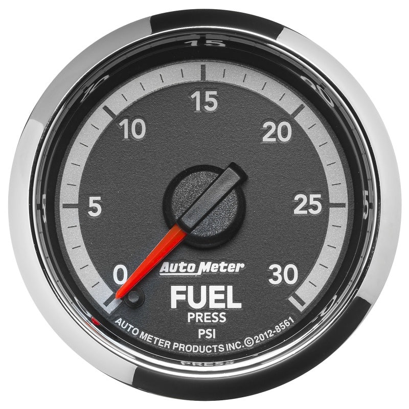 AutoMeter 8561 Factory Match 52mm Full Sweep Electric 0-30 PSI Fuel Pressure Gauge for Gen 4 Dodge