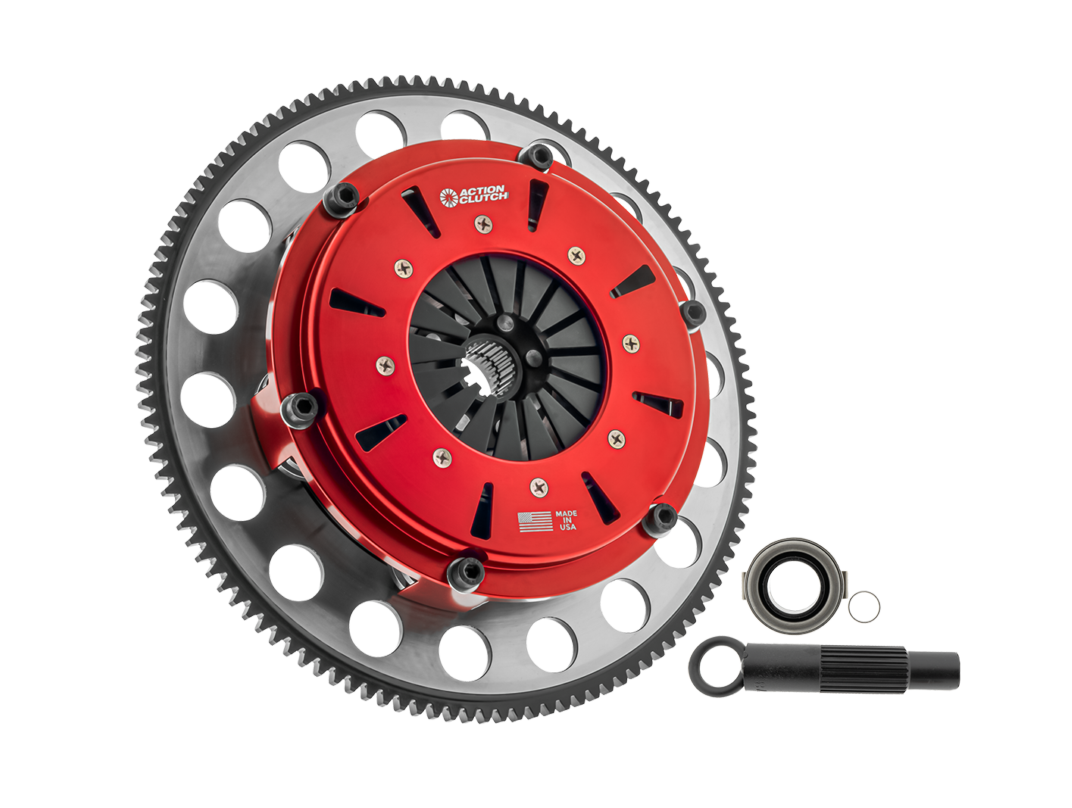 Action Clutch ACR-2301-3D 7.25in Triple Disc Race Kit with Steel Flywheel for 2013-2021 Subaru BRZ 2.0L DOHC (4U-GSE, FA20) RWD