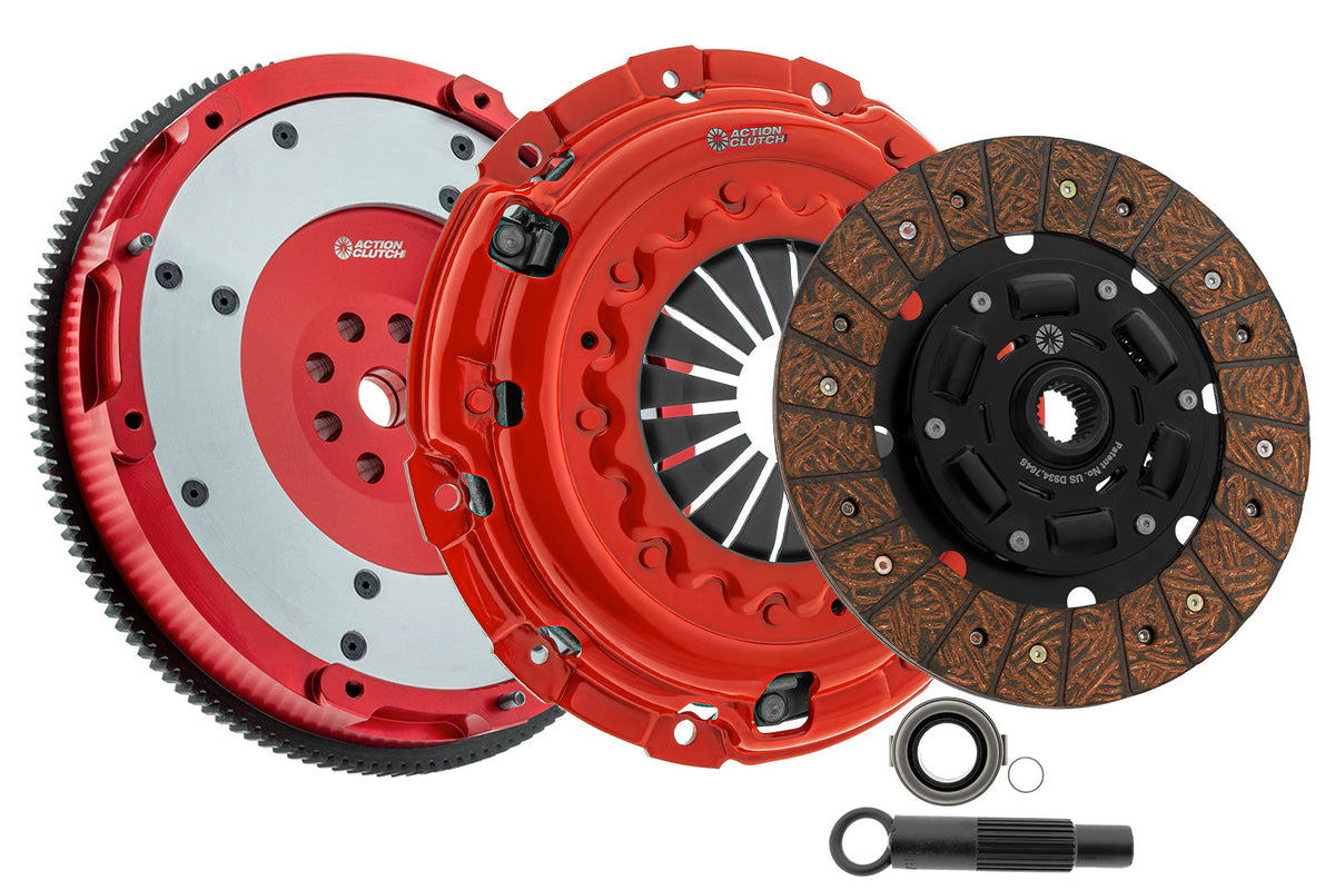 Action Clutch ACR-3576-AL Stage 2 Clutch Kit (1SC) with Aluminum Lightweight Flywheel for 2023 Acura Integra 1.5L (L15CA) Turbo