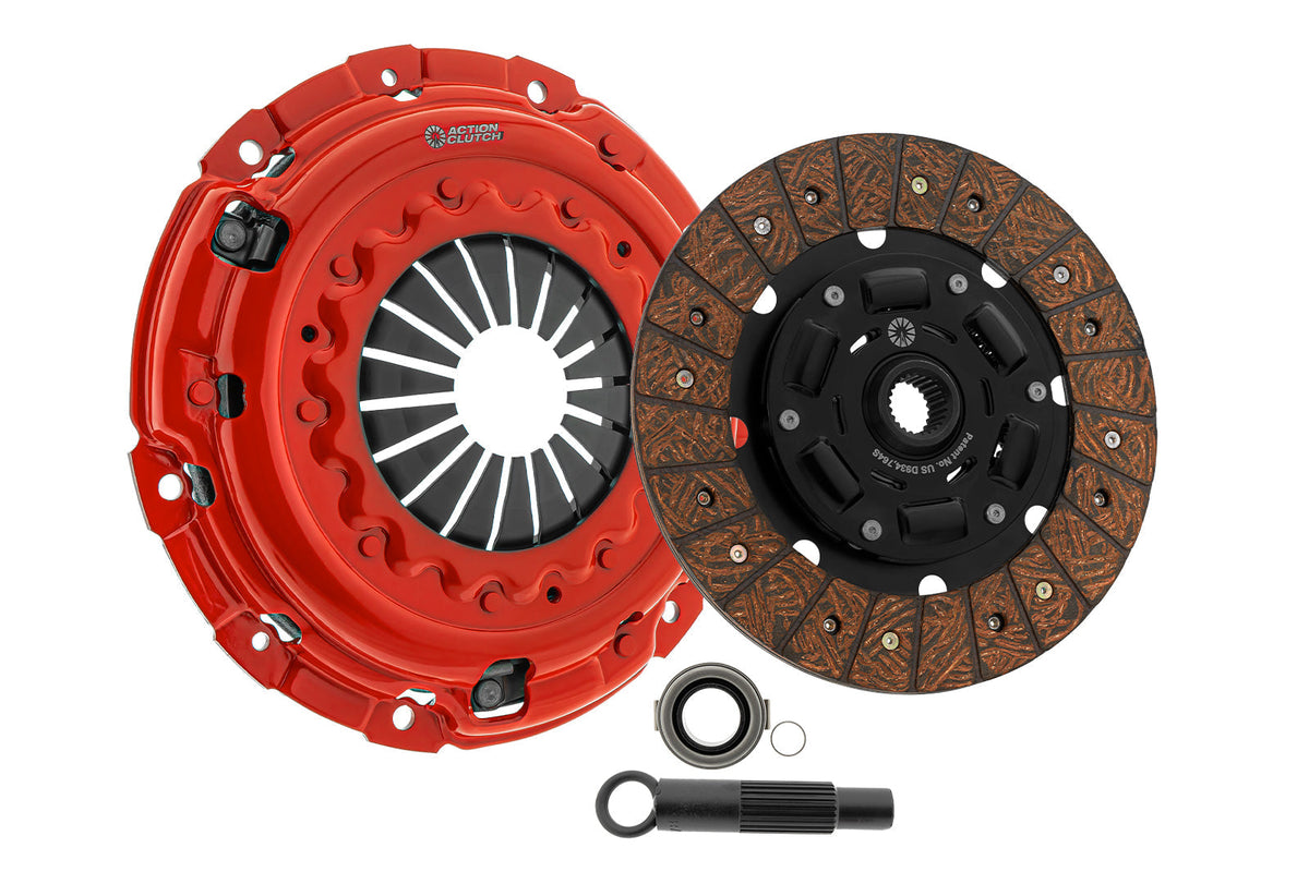 Action Clutch ACR-2455 Stage 2 Clutch Kit (1SC) for 1996-1997 Honda Civic del Sol 1.5L/1.6L SOHC (D15, D16)