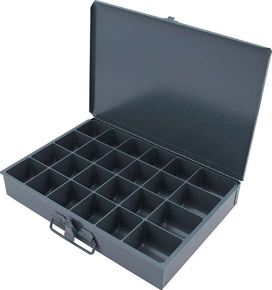 Allstar Performance Metal Storage Case 24 Comp 9.5x13.5x2 ALL14366