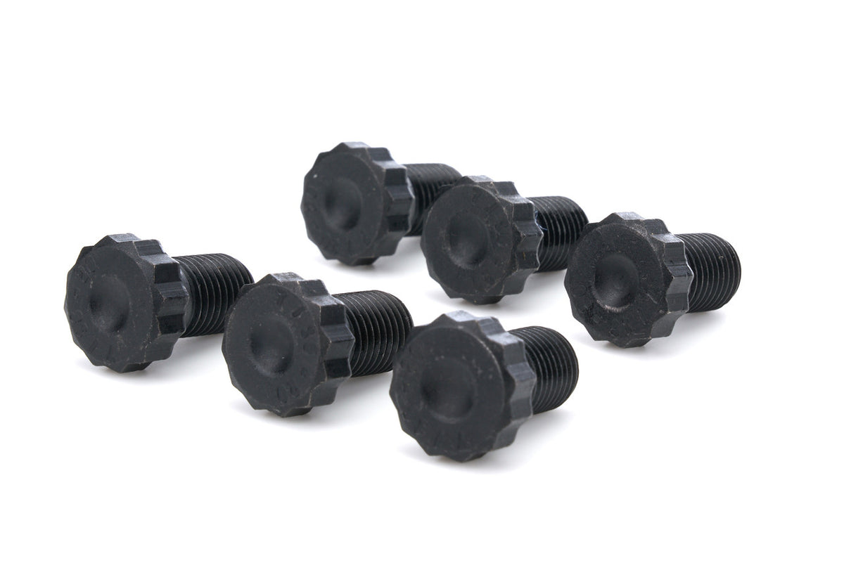 Allstar Performance Flexplate Bolt Kit Chevy 7/16"-20 x .685 5/8 Head Set of 6 ALL16175