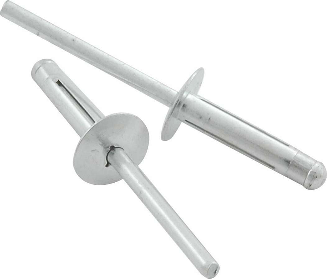 Allstar Performance Medium Head Rivet 250Pk Silver Flange Type Aluminum Mandrel ALL18183