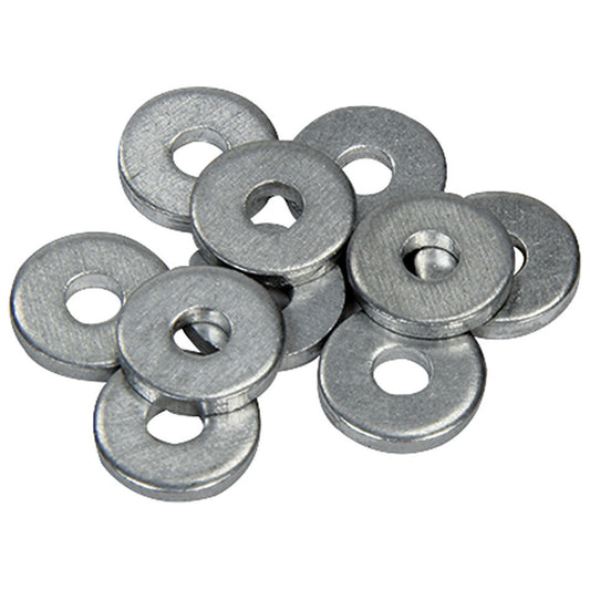 Allstar Performance 3/16in Back Up Washers 500Pk Aluminum ALL18202