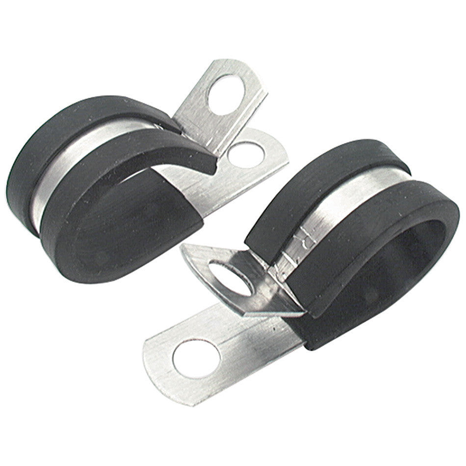 Allstar Performance Aluminum Line Clamps 5/8in 10pk ALL18304