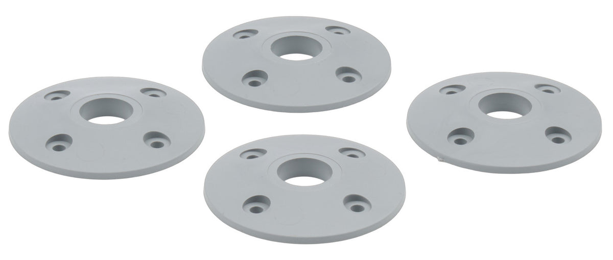 Allstar Performance Scuff Plate Plastic Silver 4pk ALL18435