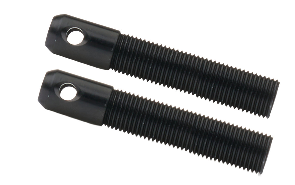 Allstar Performance Replacement Lightweight Aluminum Pins 1/2in Black 2pk ALL18495