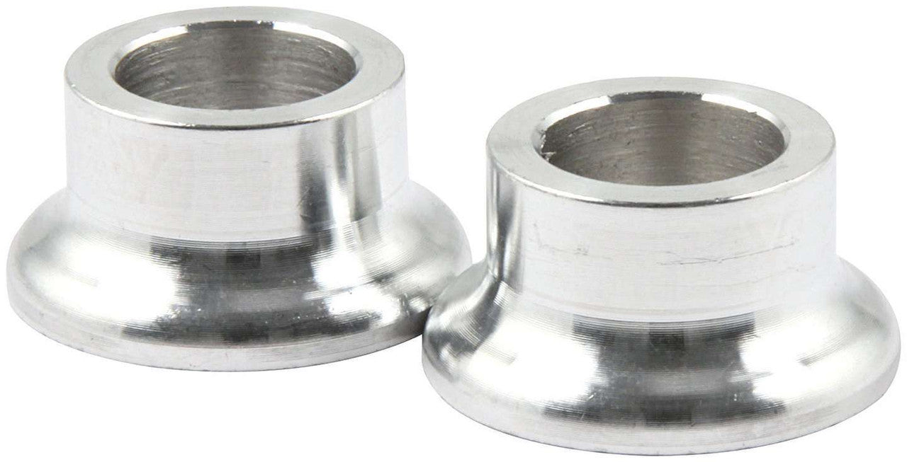 Allstar Performance Tapered Spacers Alum 1/2in ID x 1/2 Long 10pk ALL18592-10