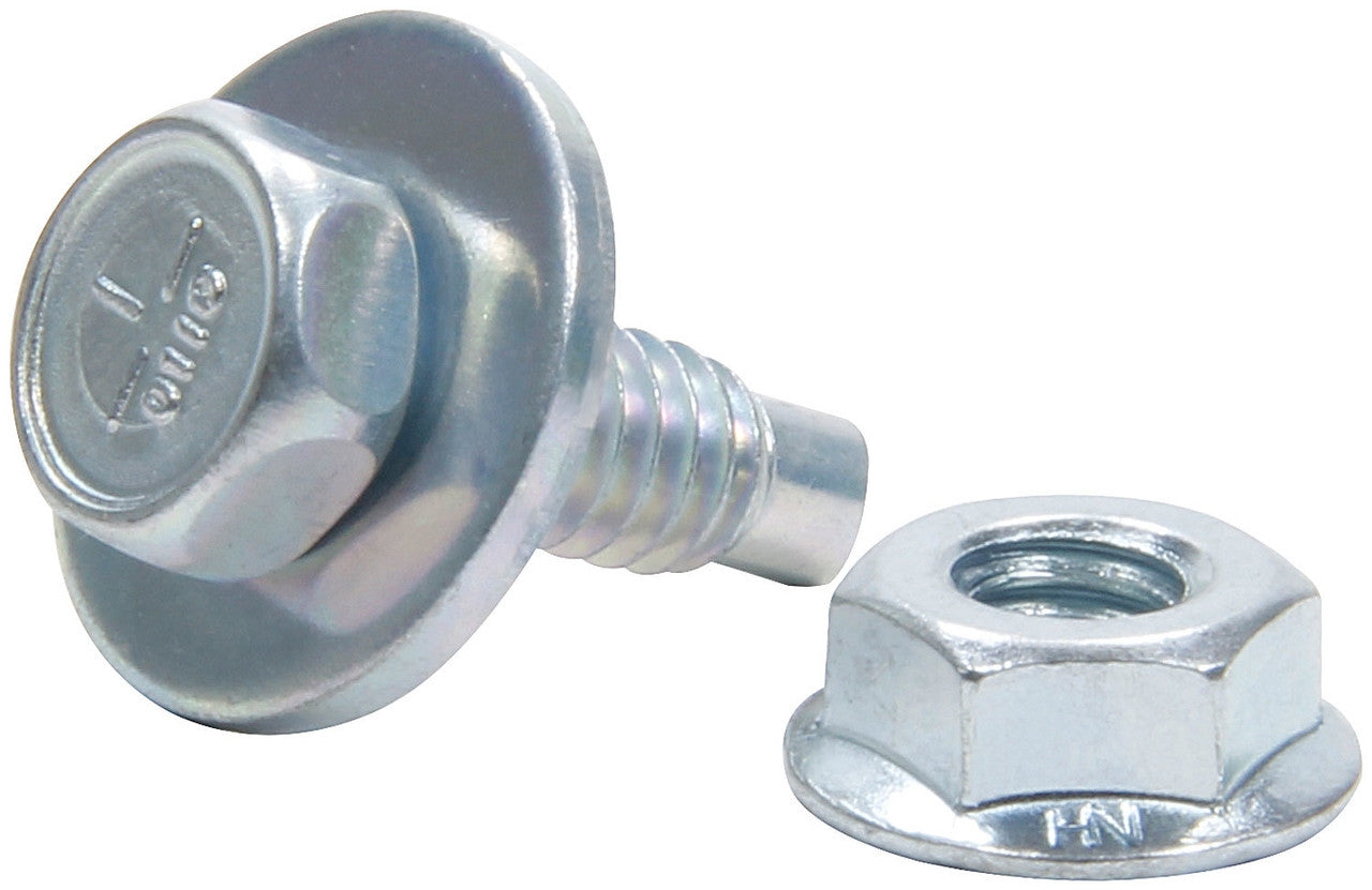 Allstar Performance Body Bolt Kit 50pk Silver 3/4in ALL18654-50
