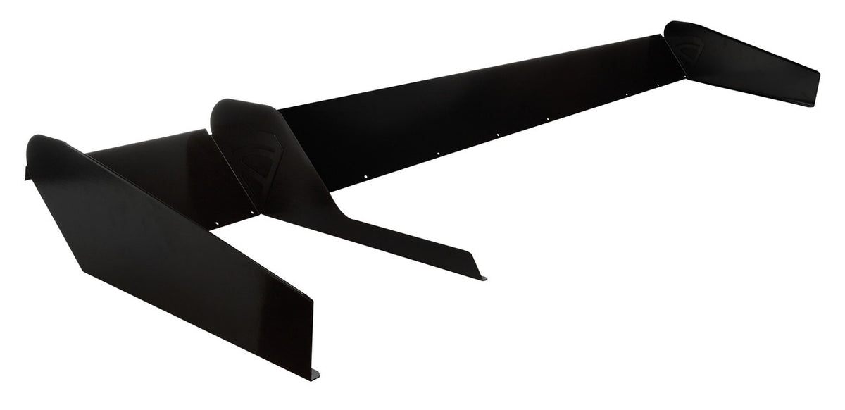 Allstar Performance Dirt Late Model 2 Piece Spoiler 8x72 Black ALL22999