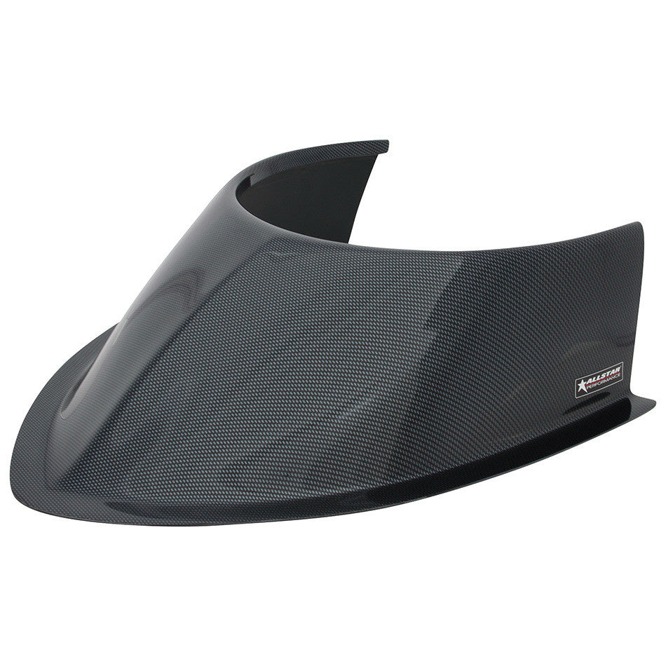 Allstar Performance Tapered Front Hood Scoop Long 5-1/2in Curved ALL23249