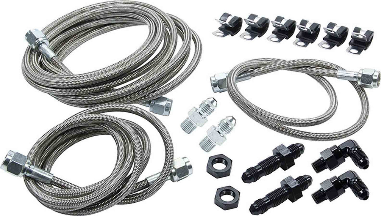 Allstar Performance Front End Brake Line Kit LM Aftermarket Calipers ALL42062