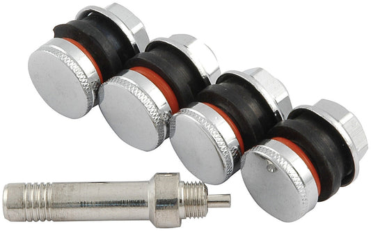 Allstar Performance Valve Stem Flush Mount Kit 4pk ALL44137