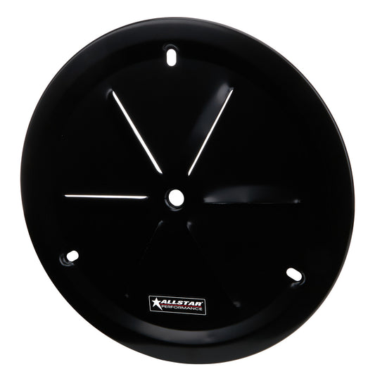 Allstar Performance Aluminum Wheel Cover Weld Style Louvered Black ALL44141