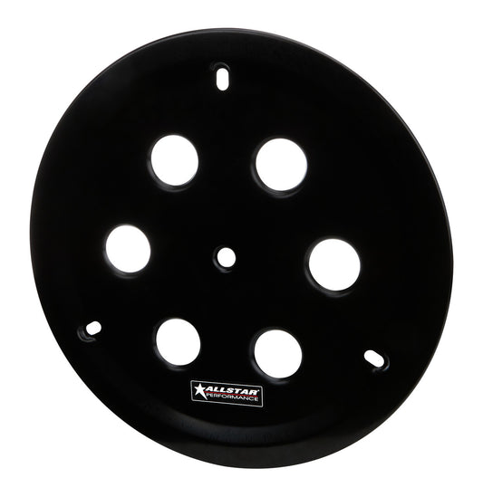 Allstar Performance Aluminum Wheel Cover Weld Style Multi-Hole Black ALL44143