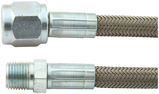 Allstar Performance 18in #4 Line -4 Straight/ 1/8in NPT ALL46420-18