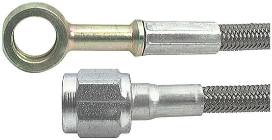 Allstar Performance 18in #4 Line -4 Straight/10mm Banjo ALL46440-18