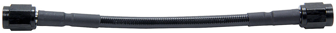 Allstar Performance Coated Braided Line 9in #2 Hose -3 Straight/-3 Straight ALL48386