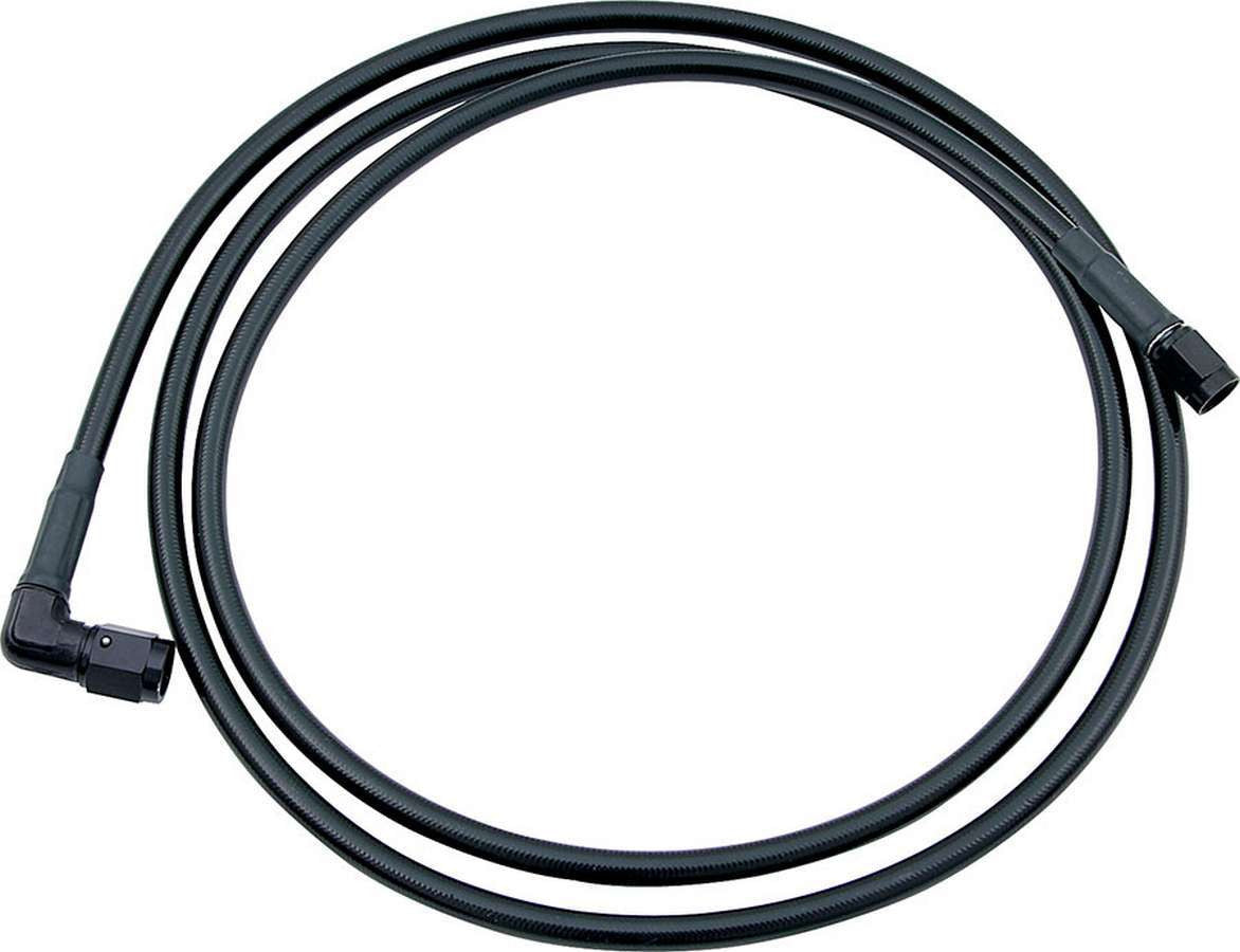 Allstar Performance Coated Braided Line 36in #4 Hose -4 90 Degree/-4 Straight ALL48407