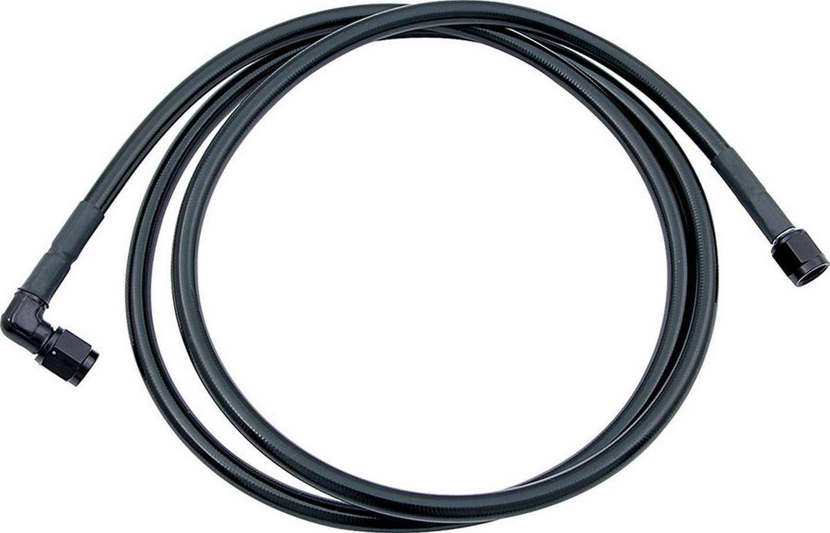 Allstar Performance Coated Braided Line 30in #3 Hose -3 90 Degree/-3 Straight ALL48420