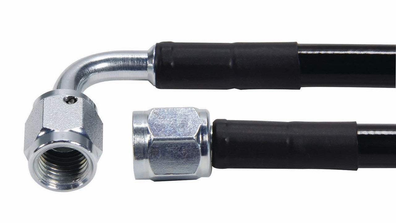 Allstar Performance Coated Braided Line 36in #4Hose -4 Straight/-4 90 Steel ALL48444-36