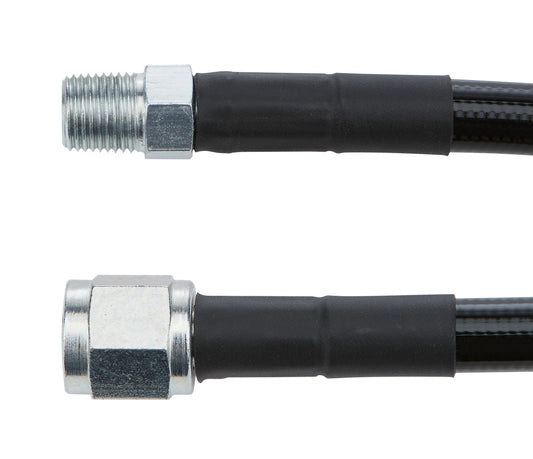 Allstar Performance #4 Coated Braided Line -4 Straight 1/8in NPT Steel Ends 36in ALL48445-36