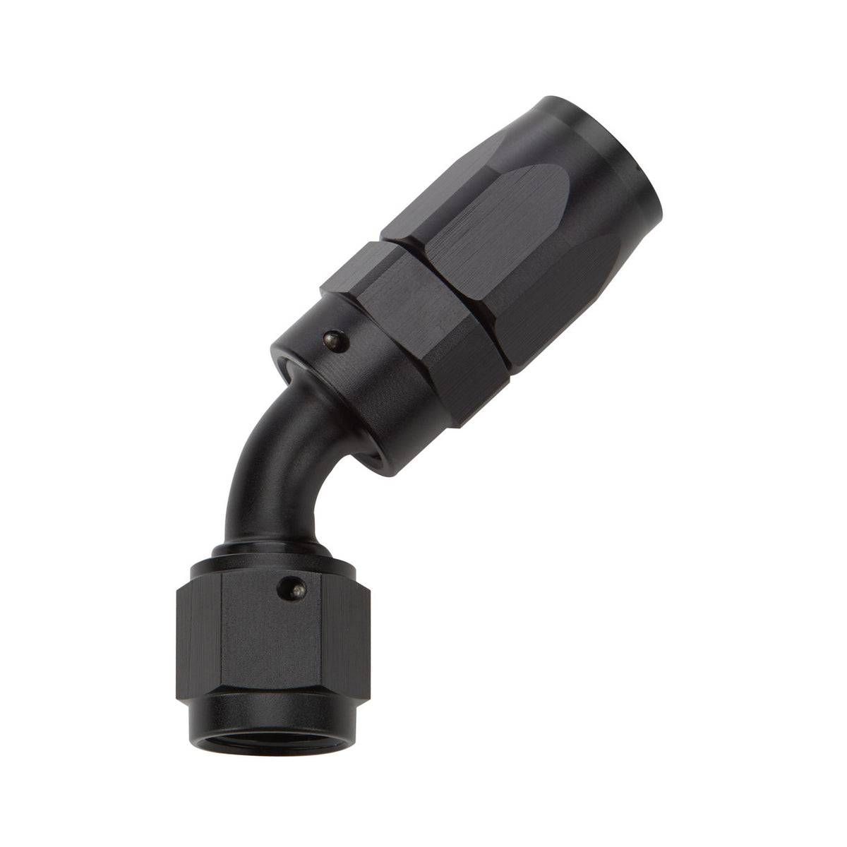 Allstar Performance Reusable Hose End Black 45 Deg Elbow -12 ALL49335