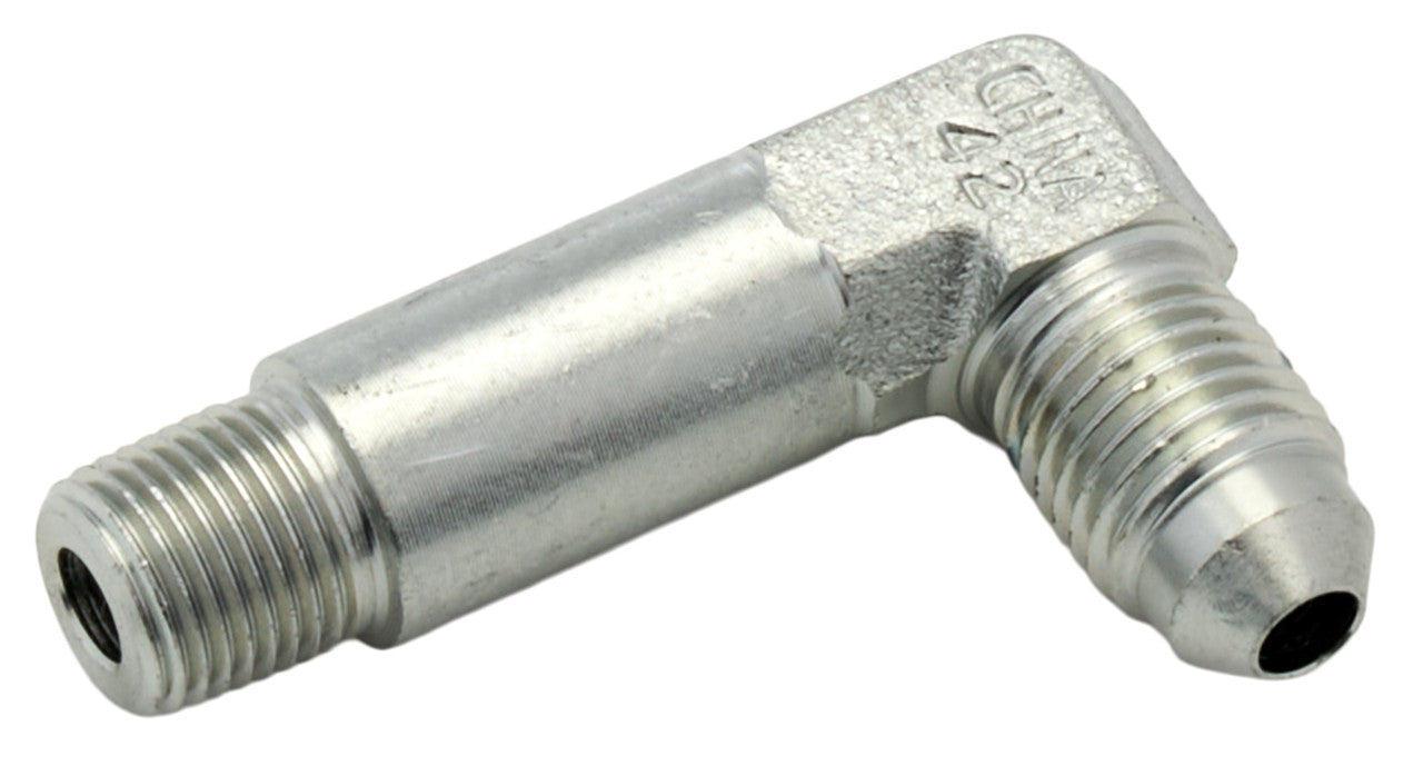 Allstar Performance Adapter Fitting Tall -4 to 1/8 NPT 90 Deg 10p ALL50021-10