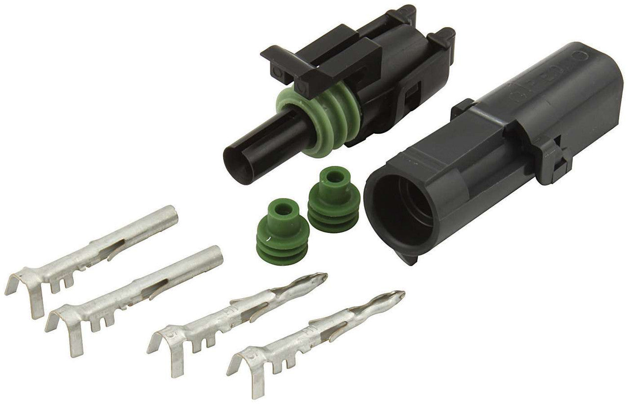 Allstar Performance 1-Wire Weather Pack Connector Kit ALL76265
