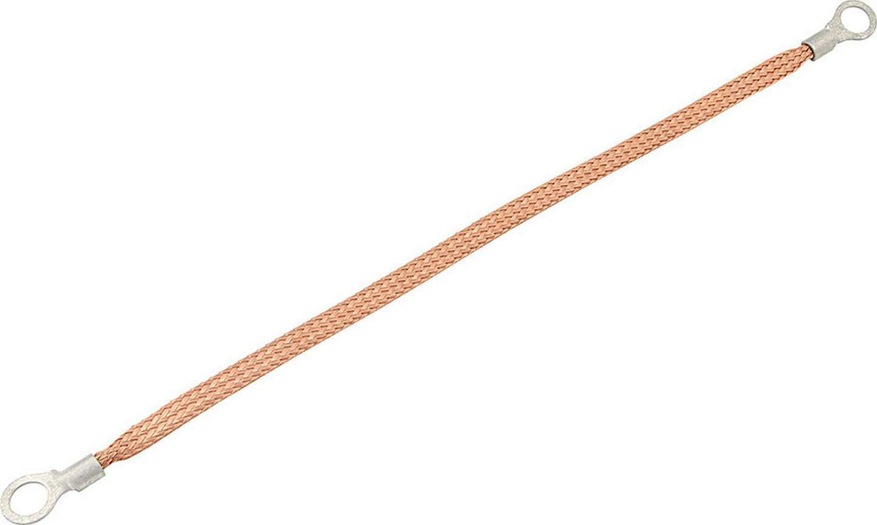 Allstar Performance Copper Ground Strap 12in w/ 3/8in Ring Terminals ALL76330-12
