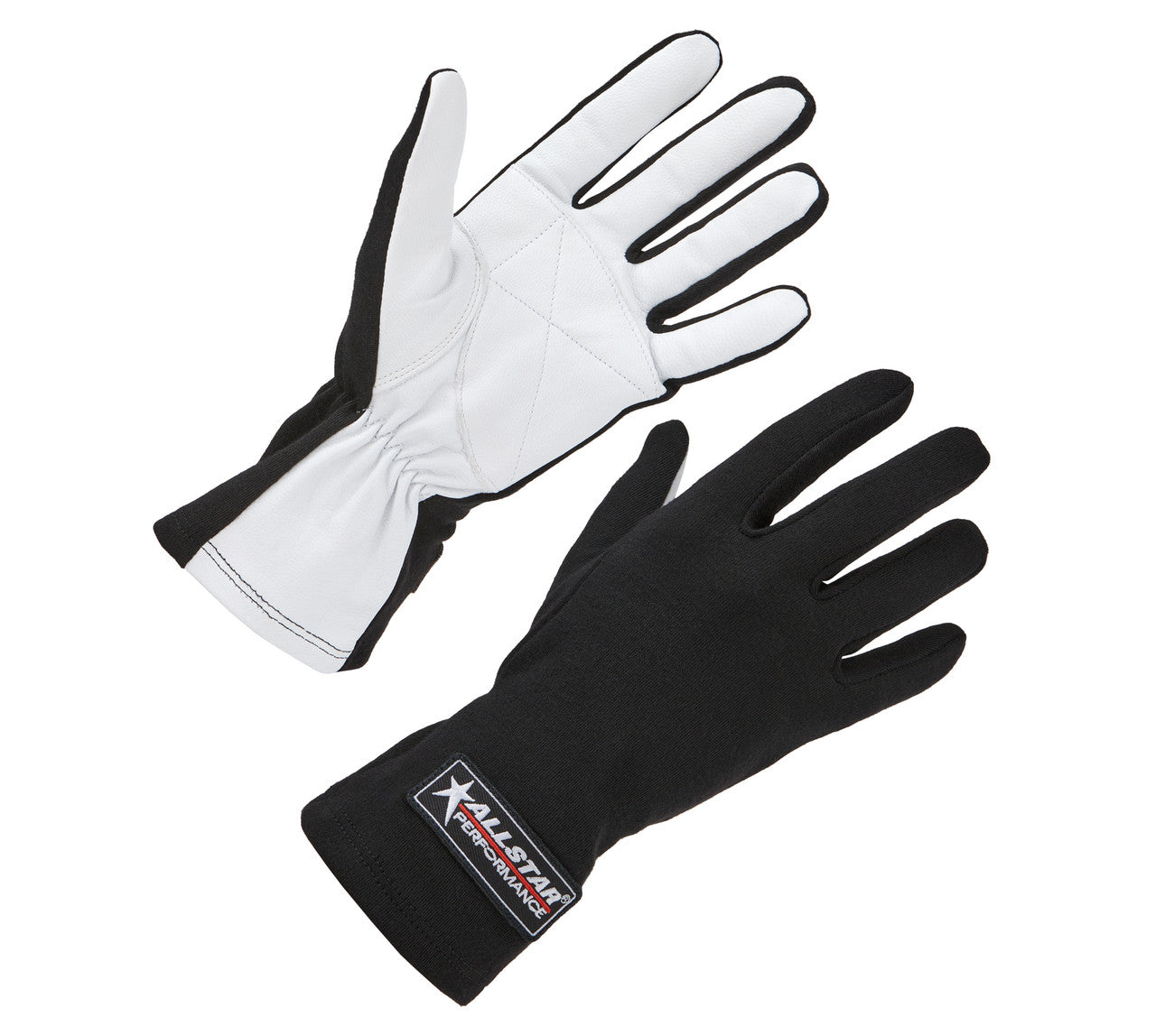 Allstar Performance Racing Gloves Non-SFI S/L Black Large ALL910014
