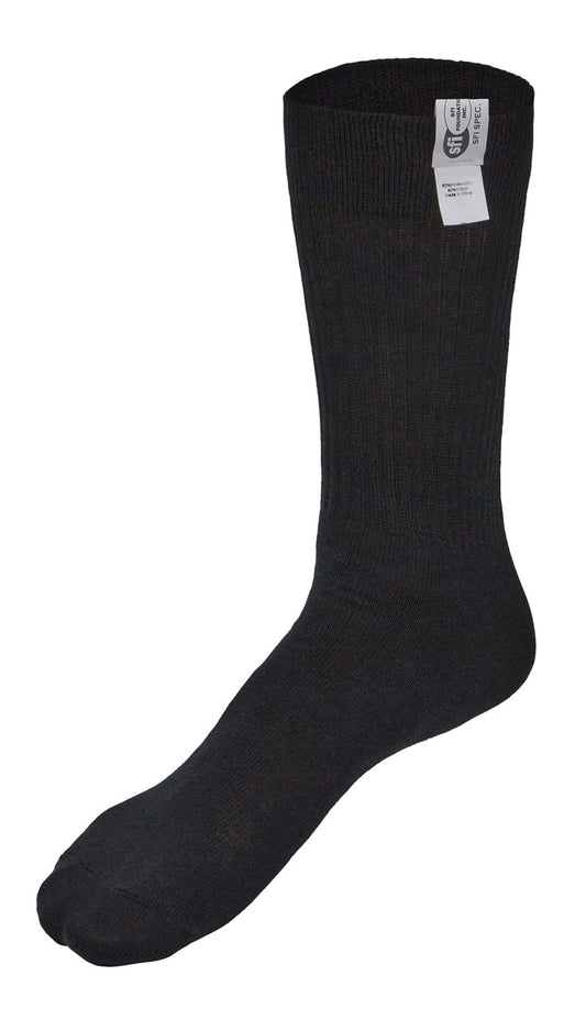 Allstar Performance Socks Pair SFI 3.3 Thick F/R Black Size 10-11 ALL926414