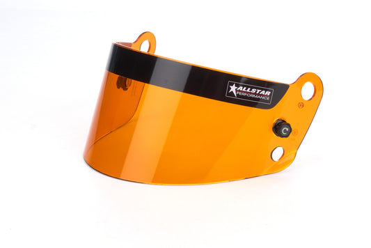 Allstar Performance Helmet Shield Anti-Fog 3mm Polycarbonate Amber ALL940604
