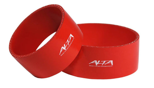 ALTA Performance AMP-ENG-303RD Silicone Intercooler Boost Couplers (Red) for 2002-2008 MINI Cooper S / John Cooper Works (R52/R53)