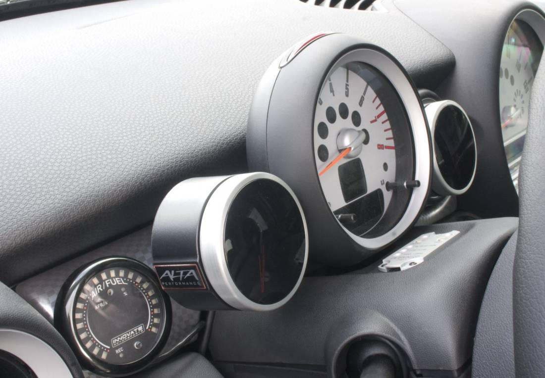 ALTA Performance AMP-INR-210 Single Gauge Pod, 52mm / 60mm for 2007-2013 MINI Cooper / Cooper S / John Cooper Works (R55-R59)