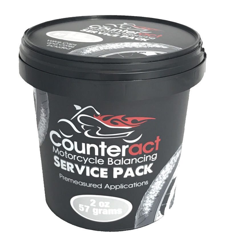 Counteract MKSP2 Motorcycle Balancing Bead Service Bucket (20) 2oz Bags
