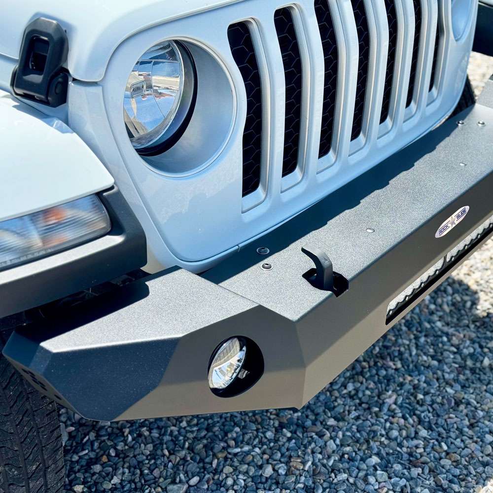 Rock Slide Engineering for Jeep Wrangler JL Appalachian Steel Full Front Bumper