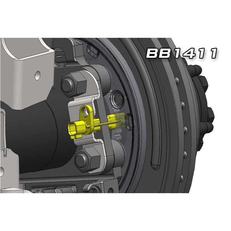 Artec Industries BB1411 1 Ton 14 Bolt ABS Sensor Mounts Pair for 2007-2018 Jeep Wrangler JK