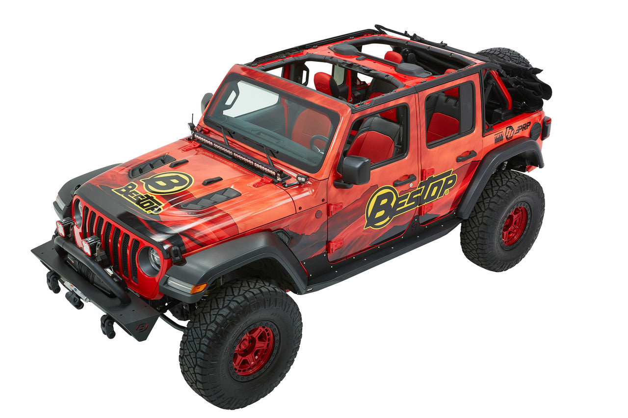 Bestop Trektop Pro Ultra Hardware Box 2 for 18-26 Jeep Wrangler JL