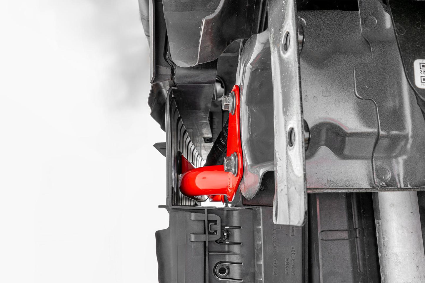BMR Suspension 24-26 Ford Mustang Front Bumper Support - Red